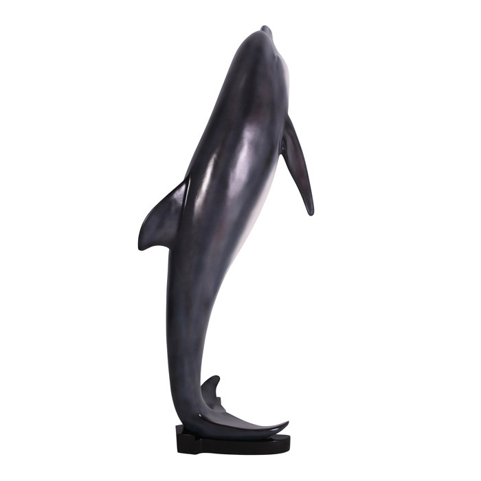 Design Toscano Leaping Sea Dolphin Statue & Reviews Wayfair